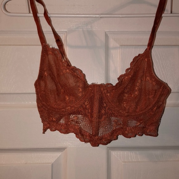 HELLA CUTE burnt orange bralette